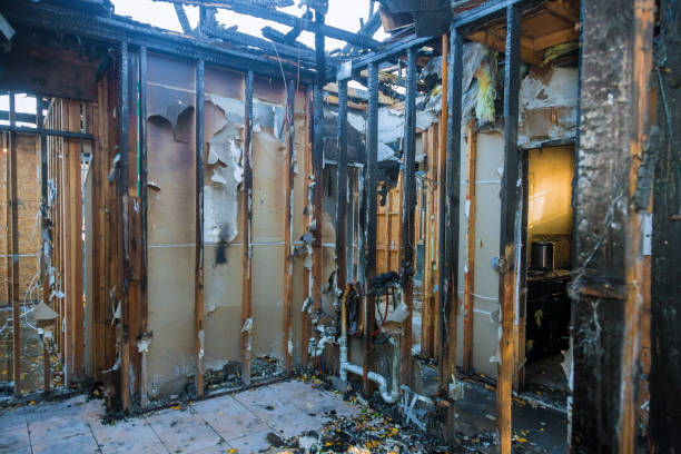Professional Emergency Fire Cleanup technician working in Spring Valley, MN
